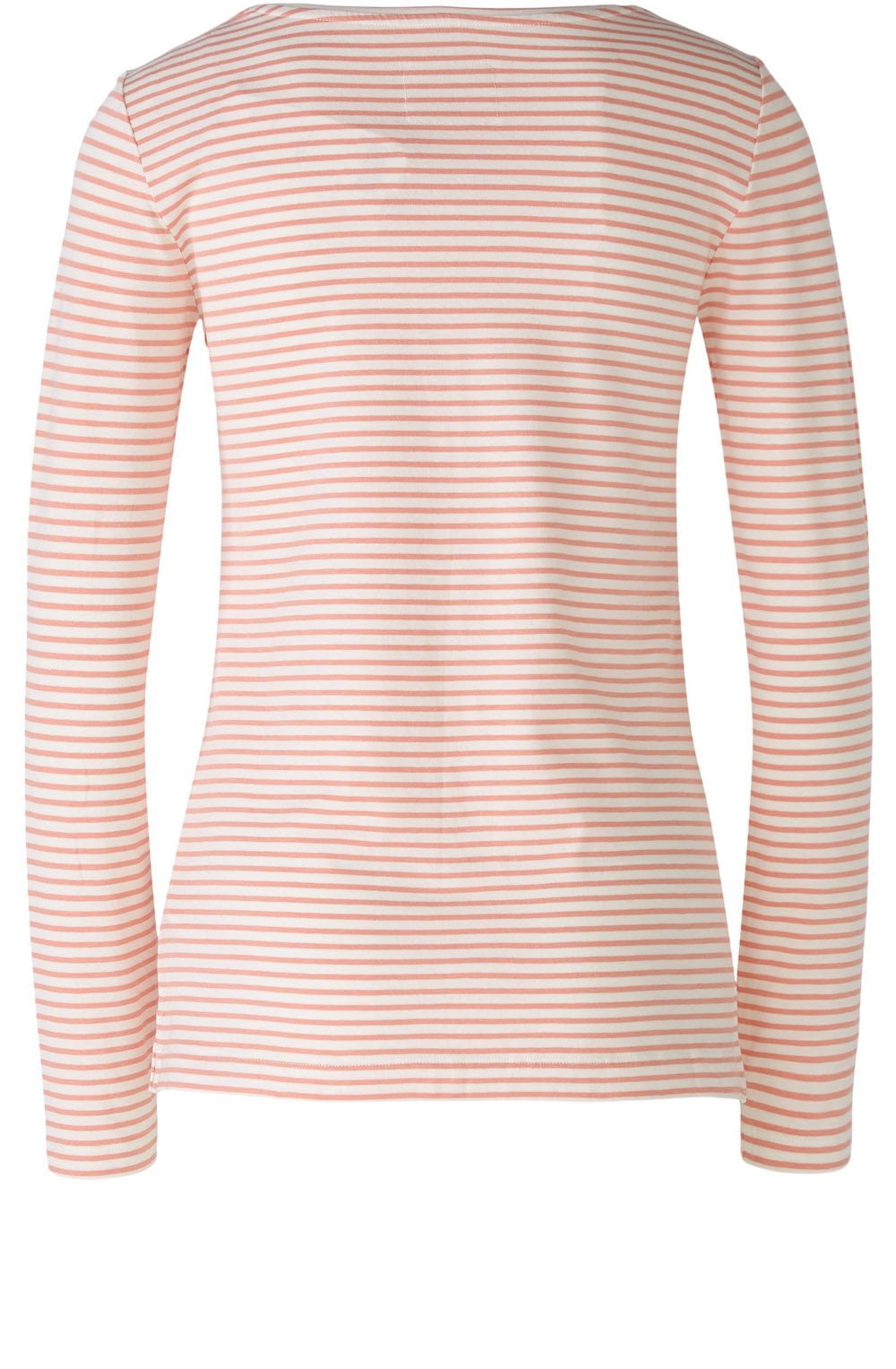 White and Pink Striped Jersey
