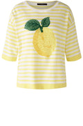 White and Yellow Lemon Jumper