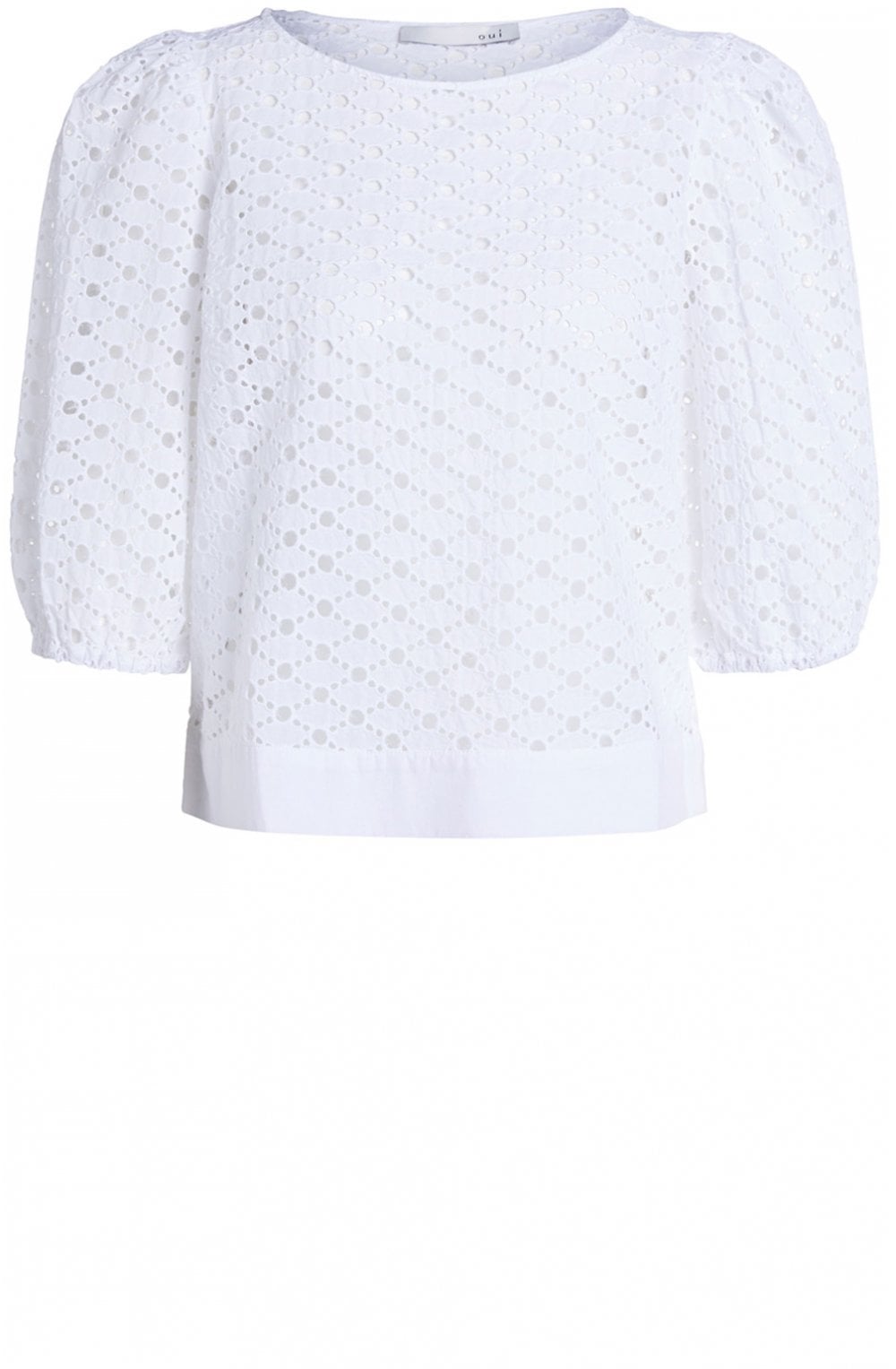 White Anglaise Blouse