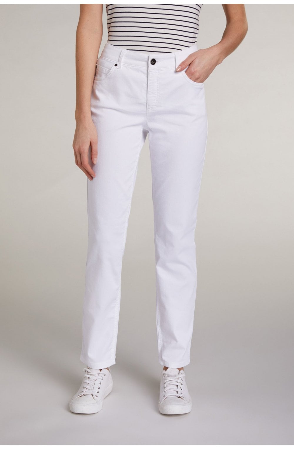 White Baxtor Jegggings