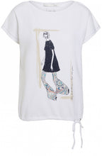 White Bold Design T Shirt