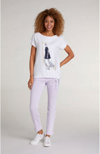 White Bold Design T Shirt