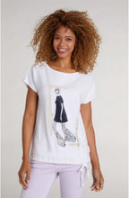 White Bold Design T Shirt