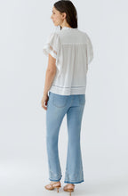 White Broderie Anglaise Blouse