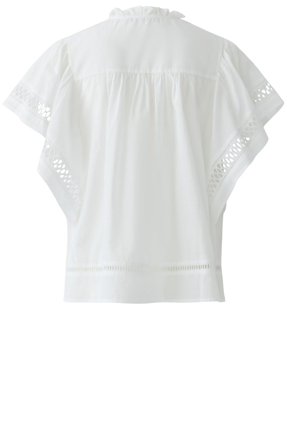 White Broderie Anglaise Blouse