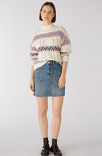 White Camel Elaborate Knit and Yarn Jumper