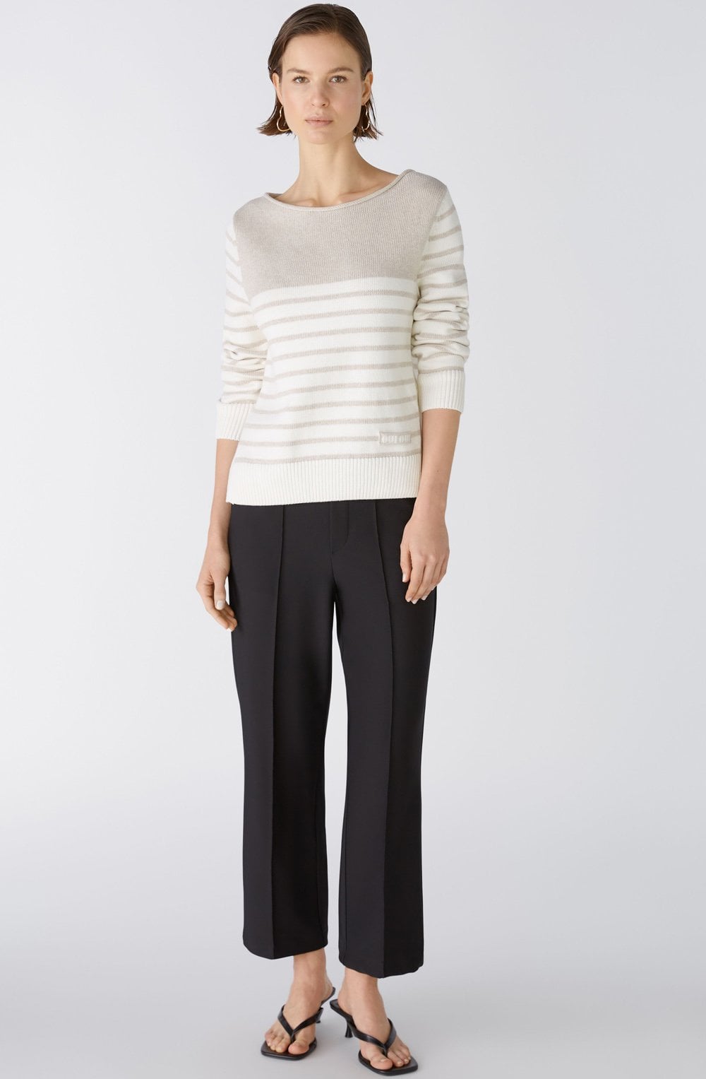 White Camel Side Split Jumper