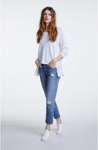 White Crocheted Detailed Top