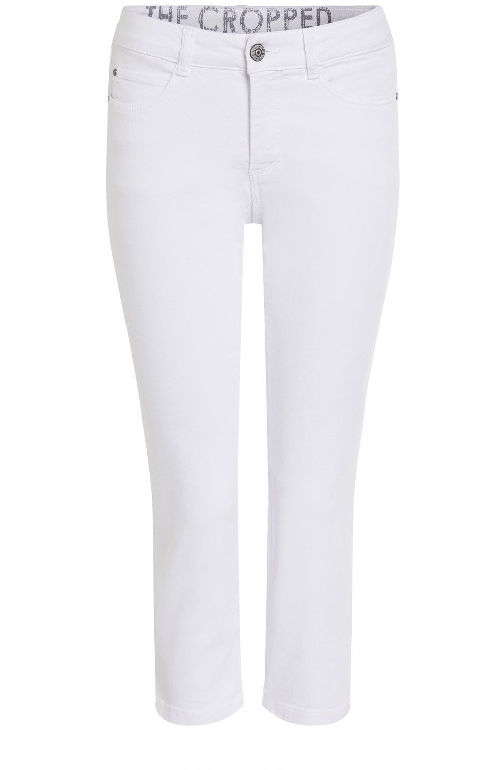 White Cropped Jeans