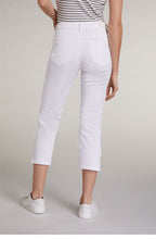 White Cropped Jeans