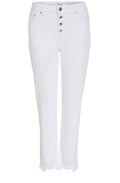 White High Waisted Jeans