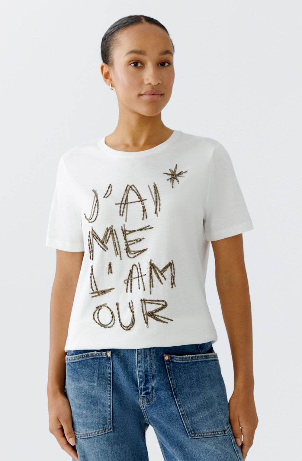 White J'aime L'Amour T Shirt