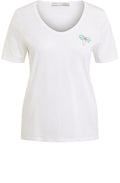 White Jersey T Shirt