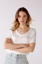 White Jersey T Shirt