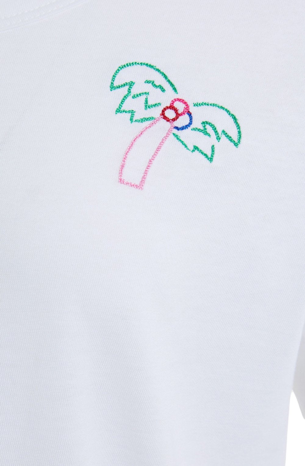 White Jersey T Shirt