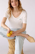 White Jersey T Shirt