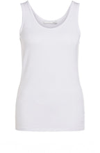White Jersey Vest Top
