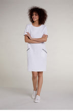 White Linen Dress