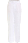 White Linen Trousers