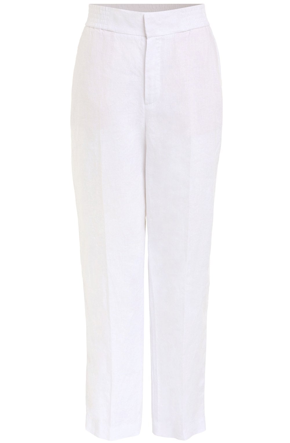 White Linen Trousers