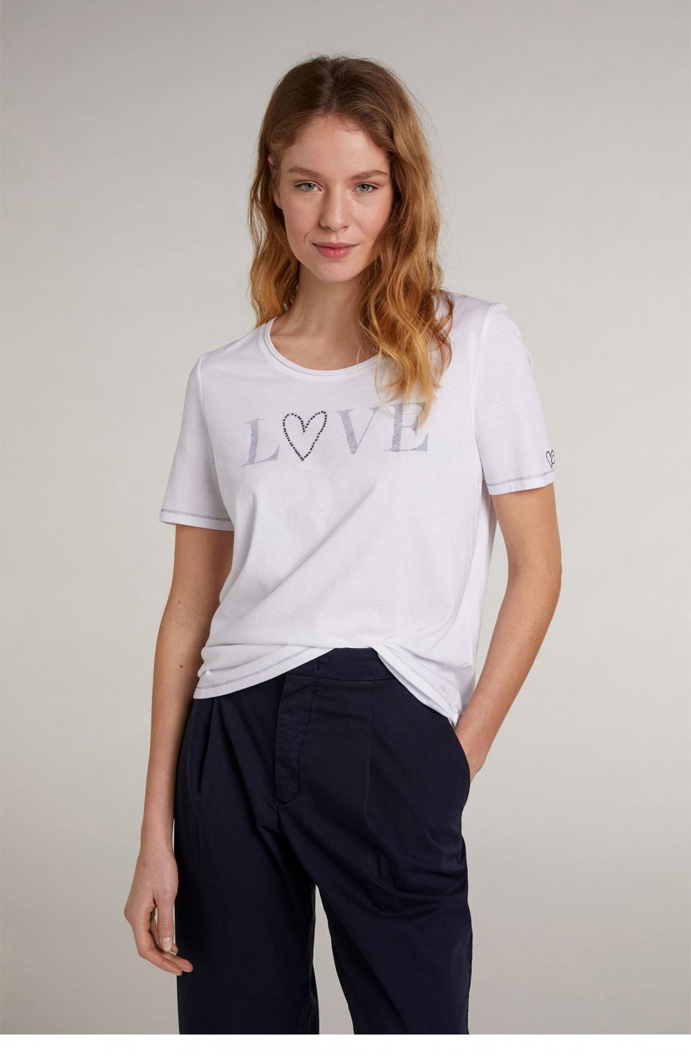 White Love T Shirt