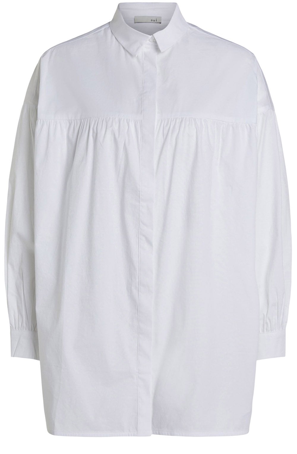 White Oversized Blouse