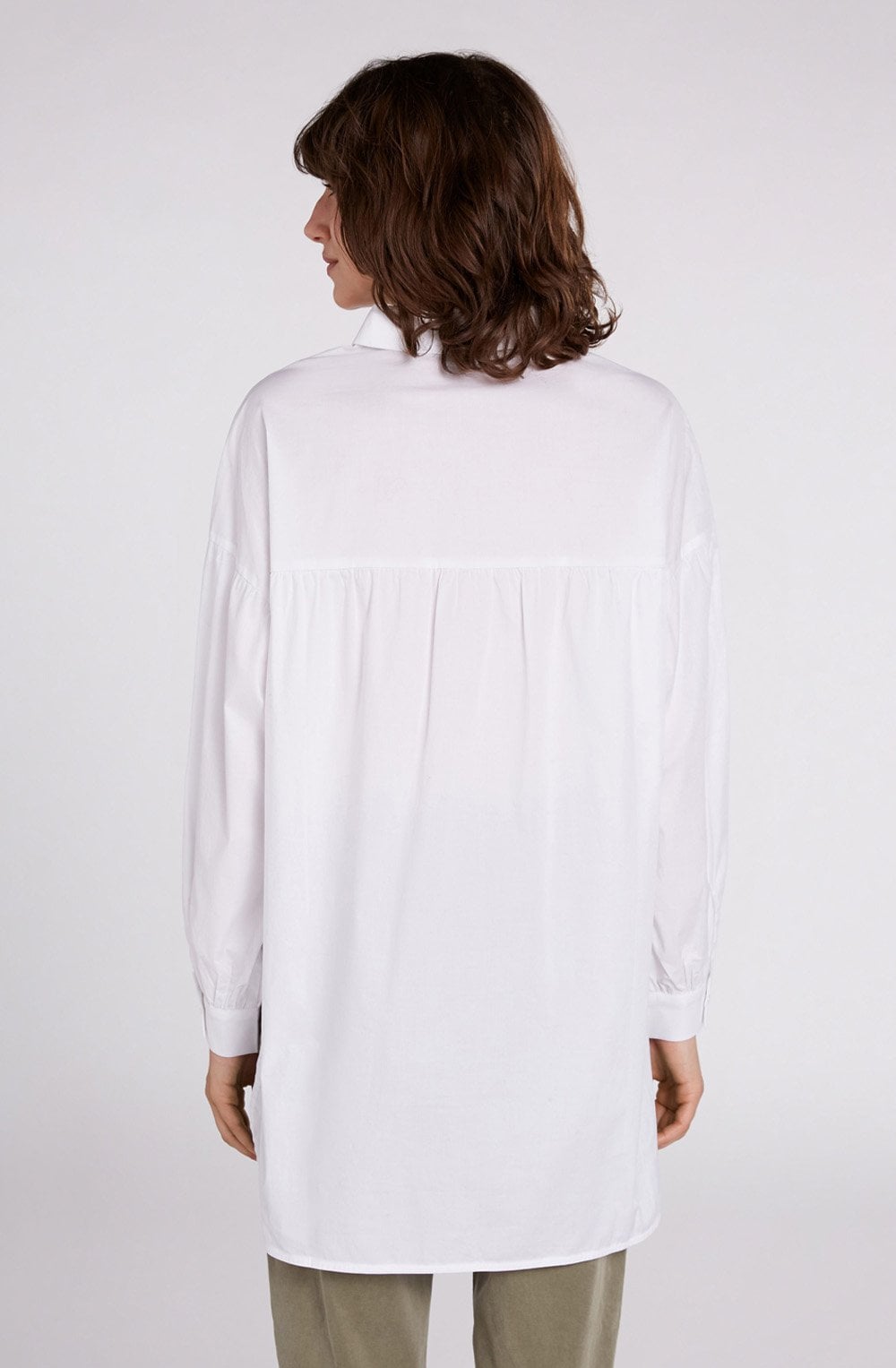 White Oversized Blouse