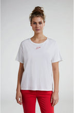 White Relaxed Shape T Shirt