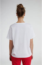White Relaxed Shape T Shirt
