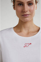 White Relaxed Shape T Shirt