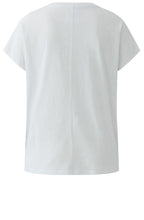 White Sunshine Motif T Shirt