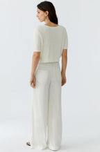 White Textured Knit Cardigan
