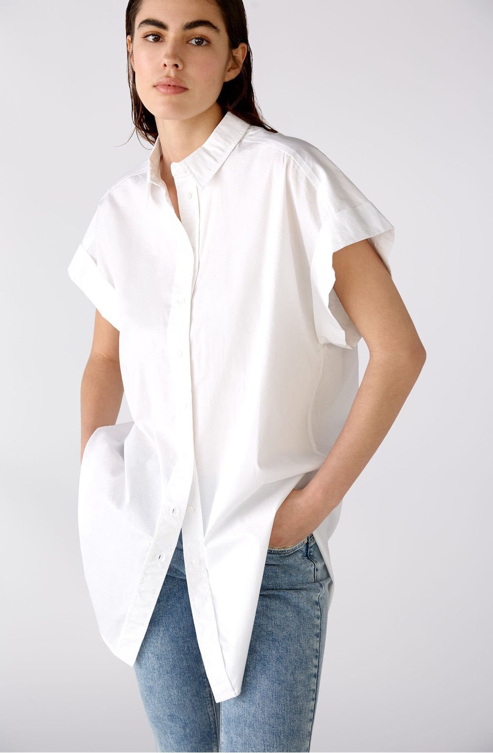 White Tunic Blouse