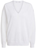 White V Neck Top