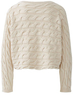 Whitecap Cable Knit Boxy Jumper