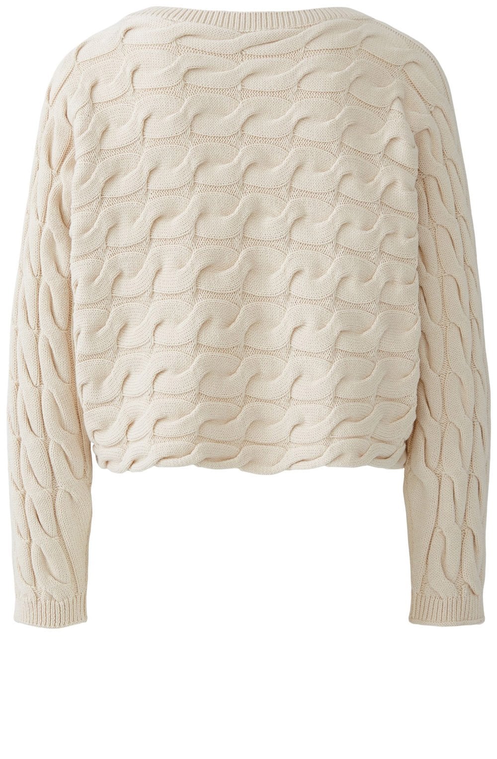 Whitecap Cable Knit Boxy Jumper