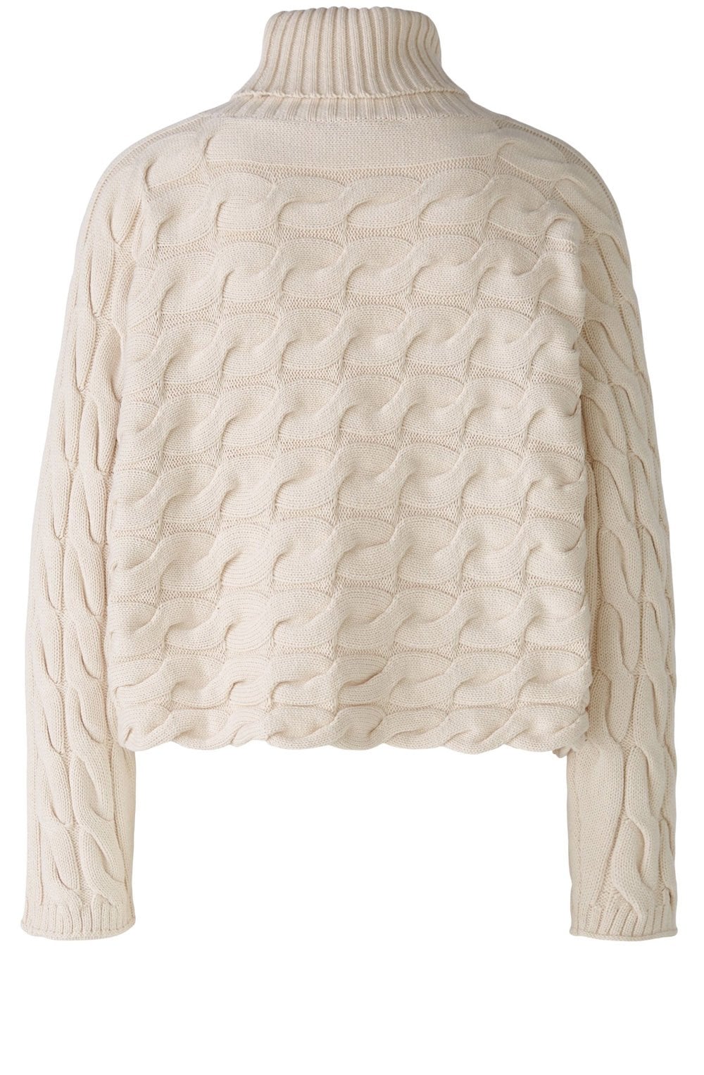 Whitecap Cable Knit Turtle Neck Jumper