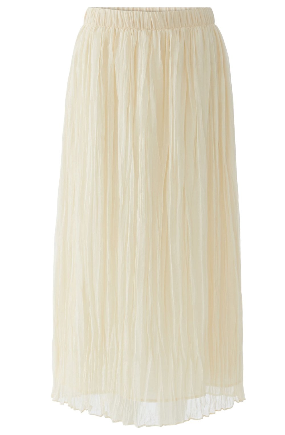 Whitecap Grey Cream Chiffon Skirt