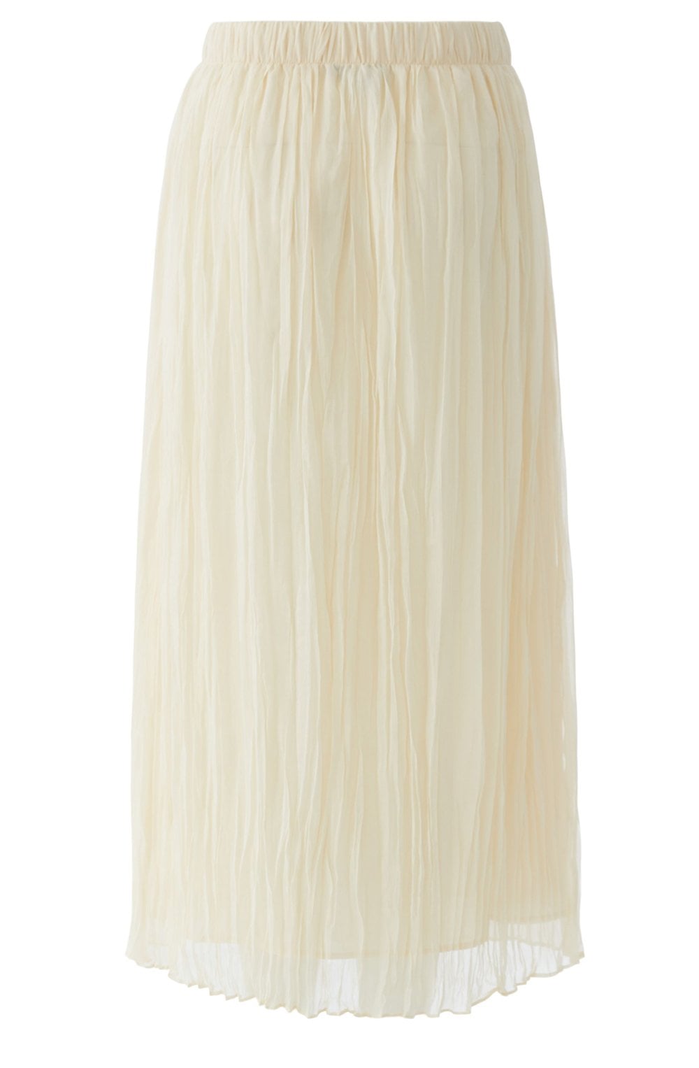 Whitecap Grey Cream Chiffon Skirt