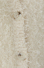 Whitecap Grey Cream Eyelash Knit Cardigan