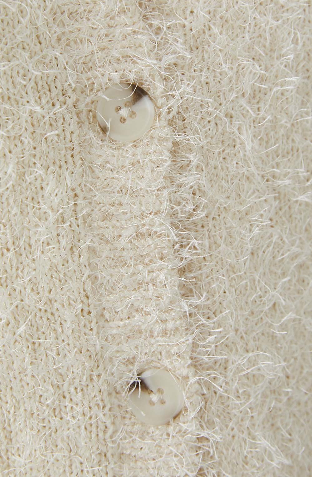 Whitecap Grey Cream Eyelash Knit Cardigan