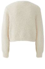 Whitecap Grey Cream Eyelash Knit Cardigan