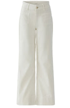 Whitecap Grey Cream High Waist Wide Leg Jeans