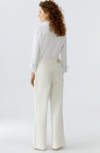 Whitecap Grey Cream High Waist Wide Leg Jeans