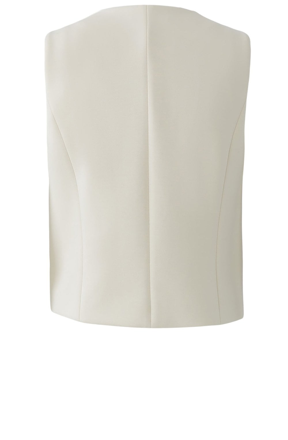 Whitecap Grey Cream Scuba Jersey Waistcoat