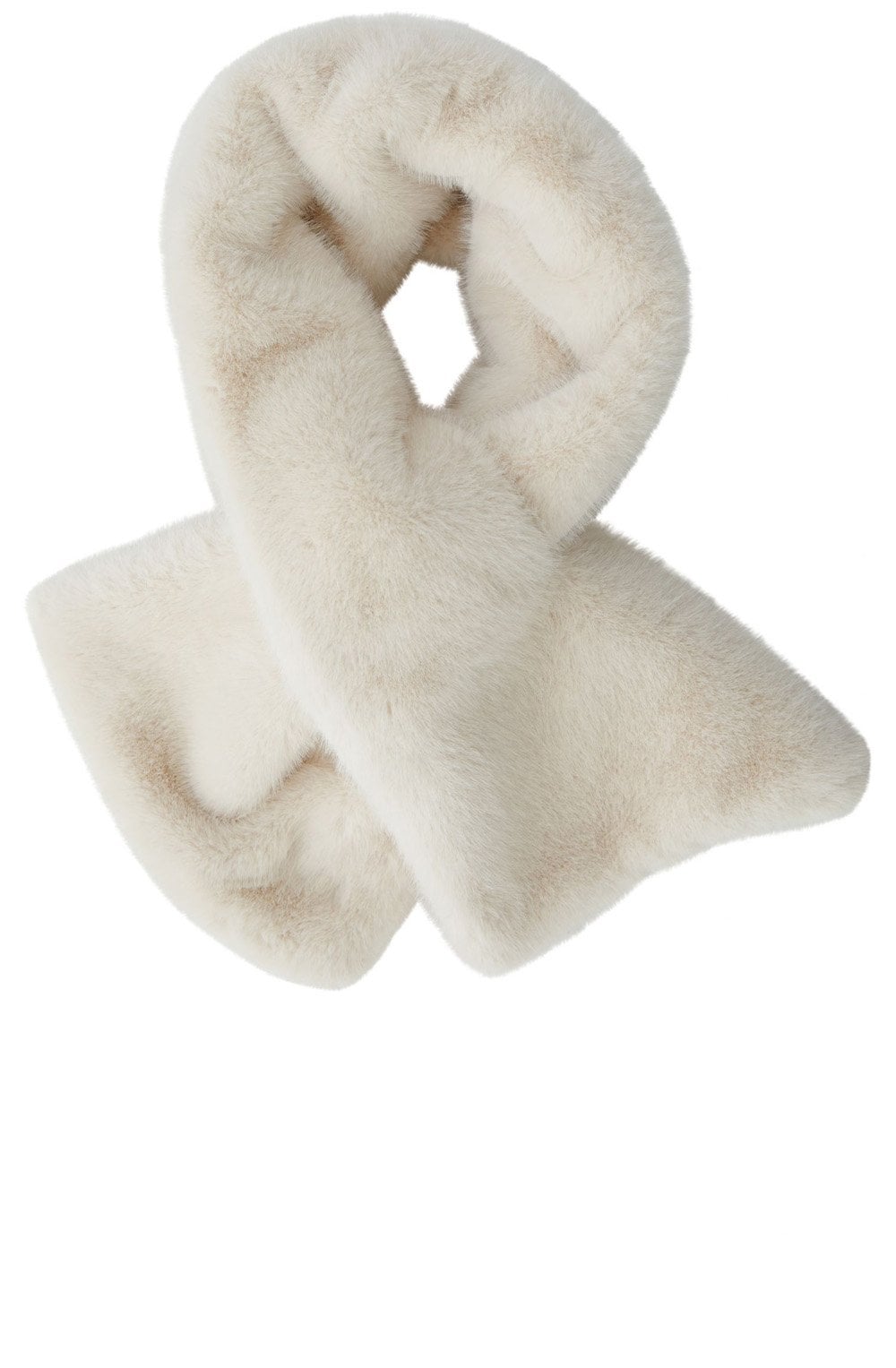 Whitecap Grey Faux Fur Scarf