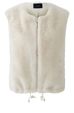 Whitecap Grey Faux Fur Waistcoat