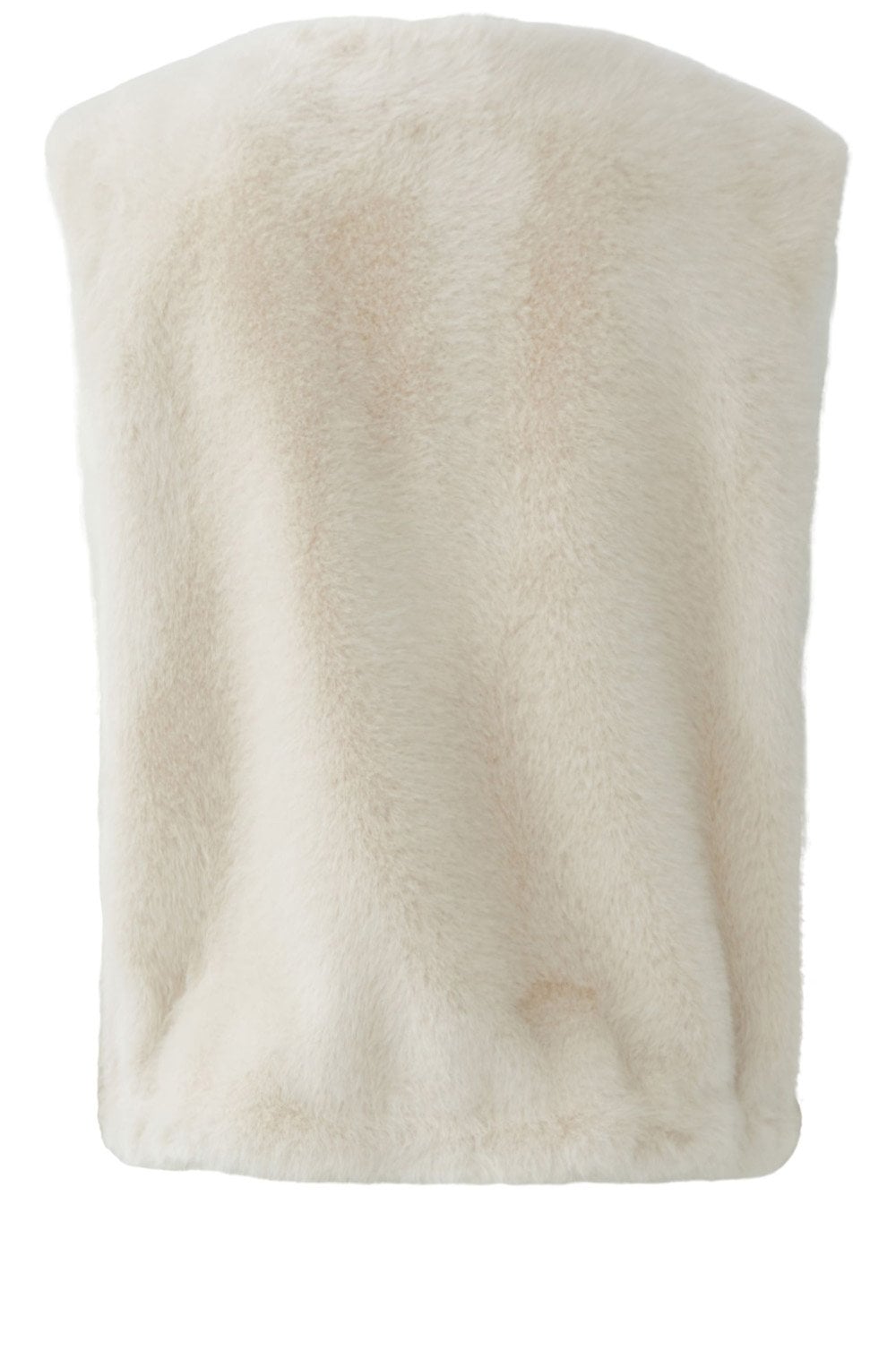 Whitecap Grey Faux Fur Waistcoat