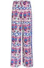 Wide Leg Aztec Print Trousers