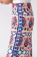 Wide Leg Aztec Print Trousers